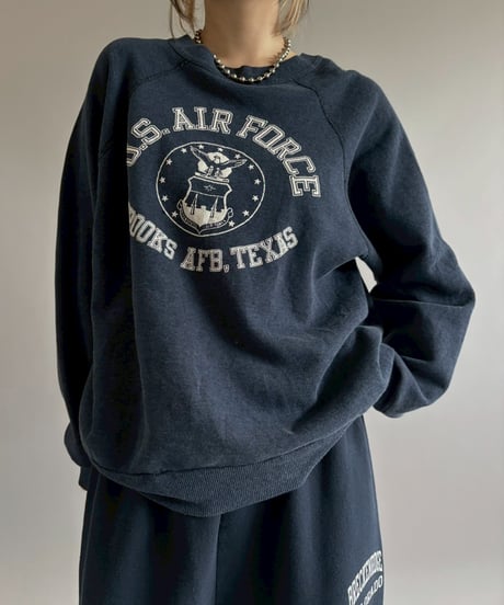 【USED】 Made in USA 80's AIR-TEX U.S. AIR FORSE Sweat Top / 260207-011