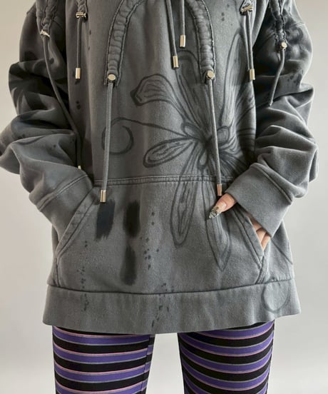 【USED】 Dead Stock COLINA STRADA Drawstring Design Hoodie /251101-011