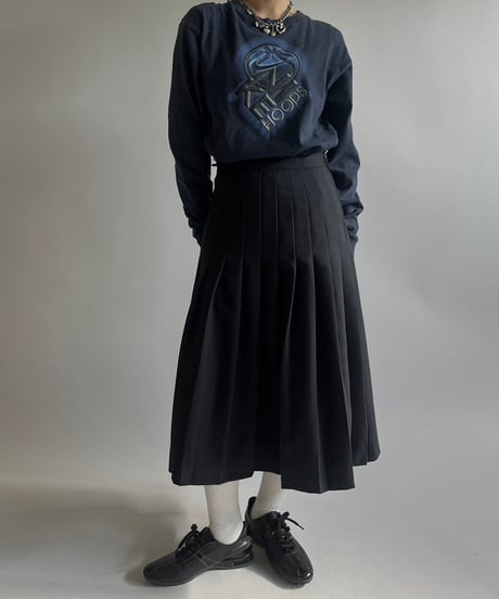 【USED】 Pleats Skirt /250201-008