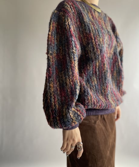 【USED】 Hewlett Knitting Mills Knit Sweater  / 221217-017