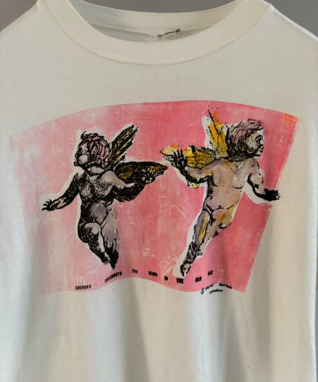 【USED】 Angel Print T-Shirt / 260704-007