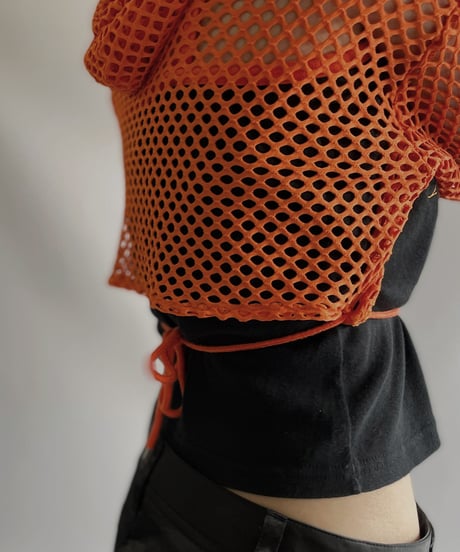 【USED】  L/S Mesh top / 230916-015
