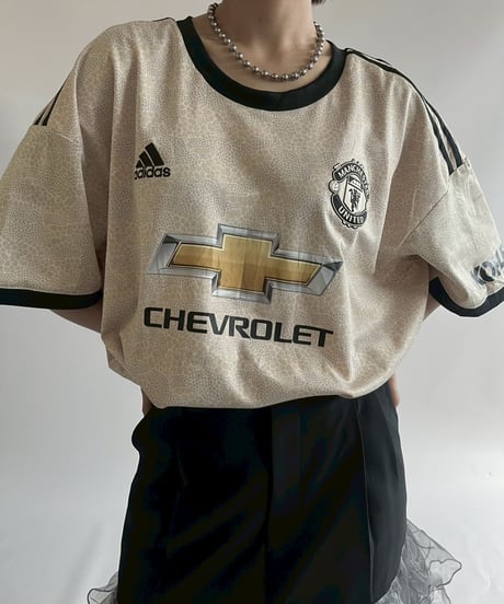 【USED】19~20's adidas Manchester United Soccer Shirt / 250712-018
