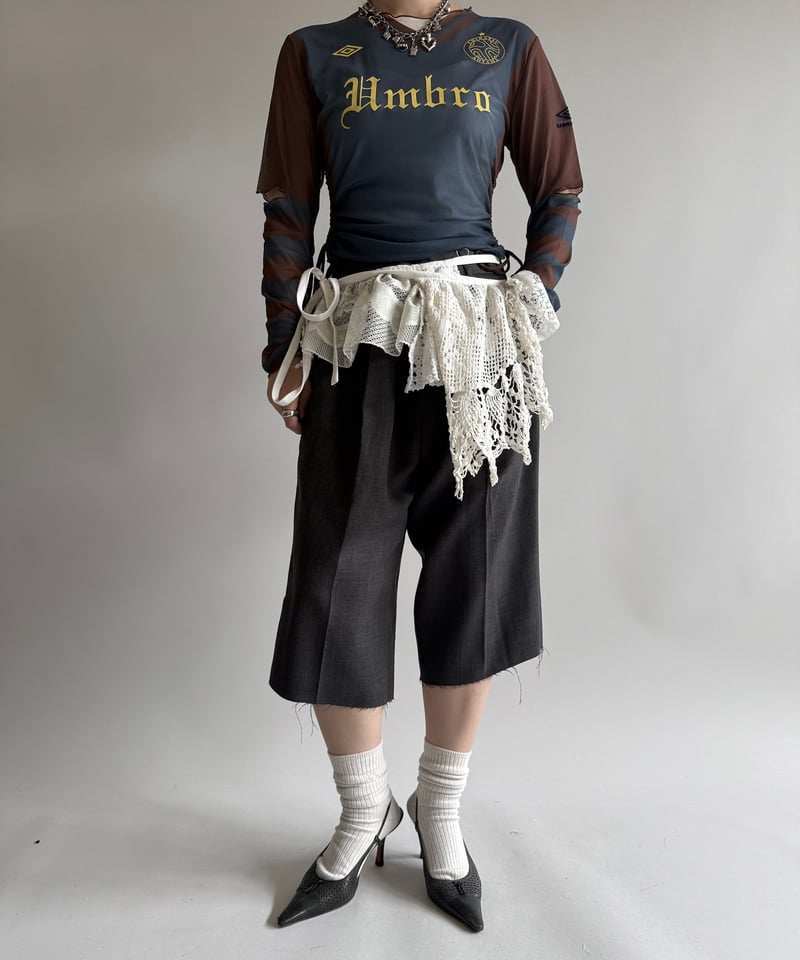 Chinatsu Aoyama × UMBRO Tule Tee Brown Chinatsu Aoyama × UMBRO Tule Tee Brown