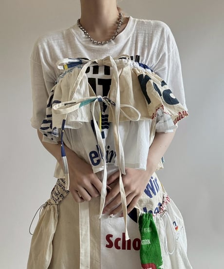 【RE;CIRCLE】 Re Eco Bag Maki Skirt /  250626-016