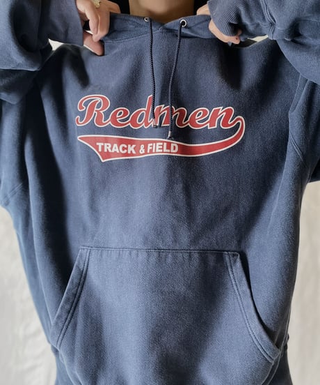 【USED】  Champion Reverse Weave Hoodie Redman/210902-036