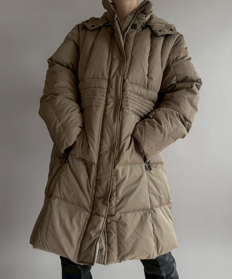【USED】 Double Zip up Down Coat / 260131-006