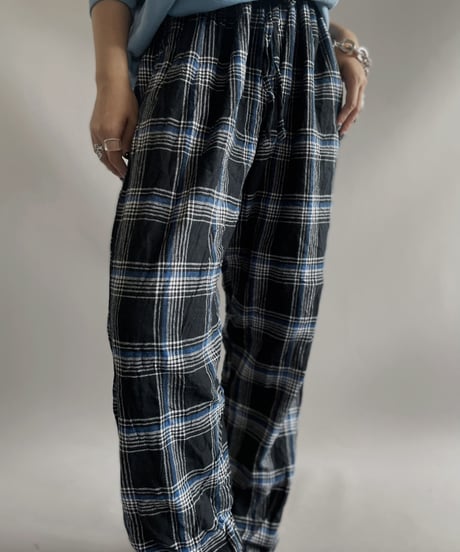 【USED 】POLO LARPH LAUREN Pajama Pants/ 231014-015