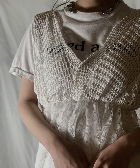 【RE;CIRCLE】 RE Lace N/S One-piece④/210714-008