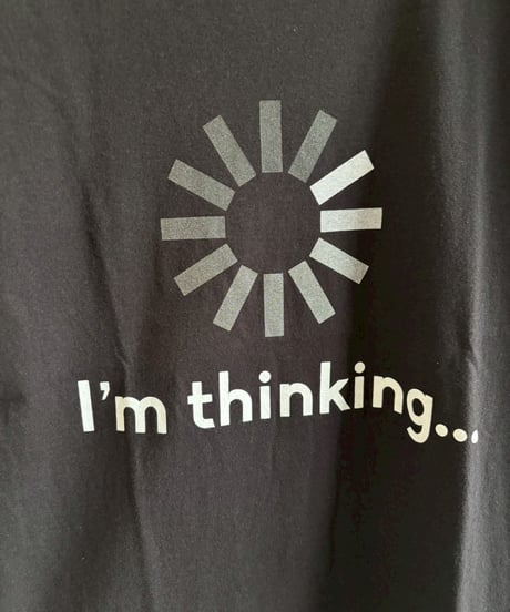 【USED】 Hanes I'm thinking T-Shirt / 260627-018