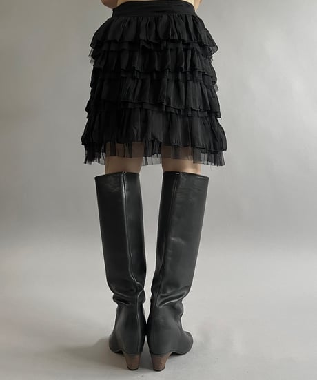 【USED】 Cubus Tiered Mini Skirt /240729-013