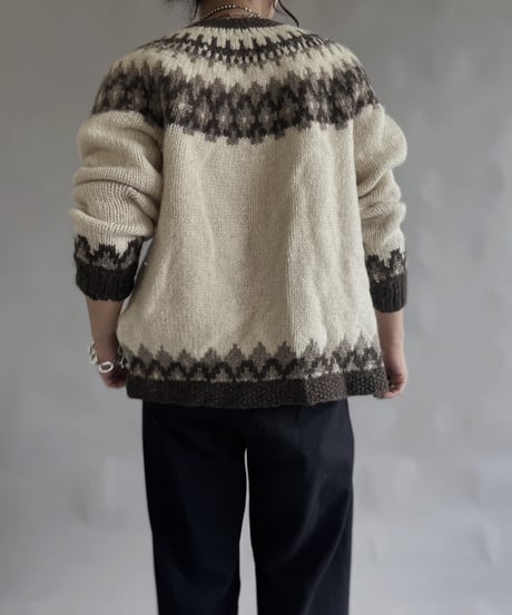 【USED】 Tirolean Knit Top /240120-020