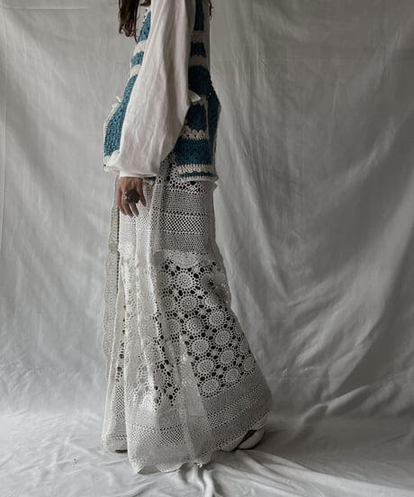 【RE;CIRCLE】 RE Granny × Crochet N/S Gown③/211014-017