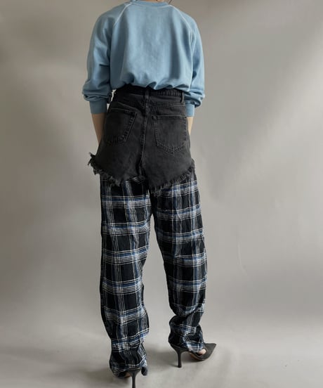 【USED 】POLO LARPH LAUREN Pajama Pants/ 231014-015