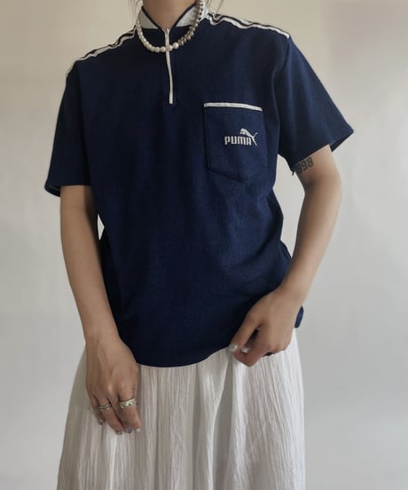 【USED】 Puma Short Sleeved Soccer T-shirt / 220604-003