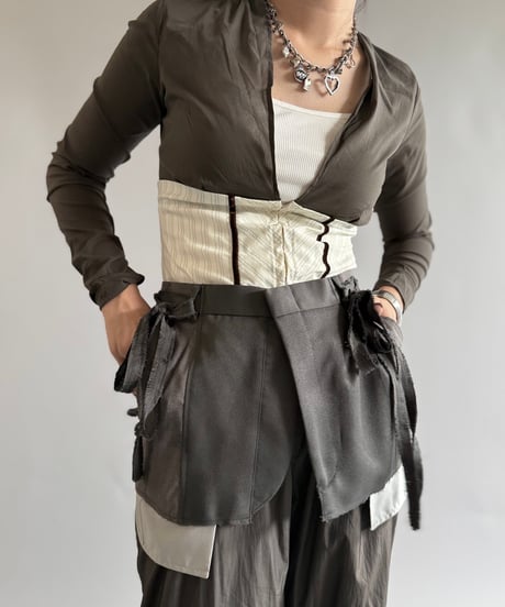 【RE;CIRCLE】 Re Suit Skirt / 250918-002