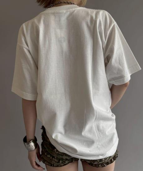 【USED】 98's Baseball Newspaper T-Shirt / 260607-005