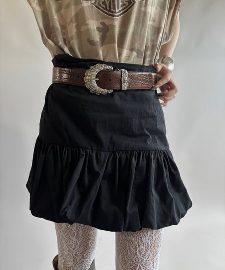 【USED】 Balloon Mini Skirt/250927-021