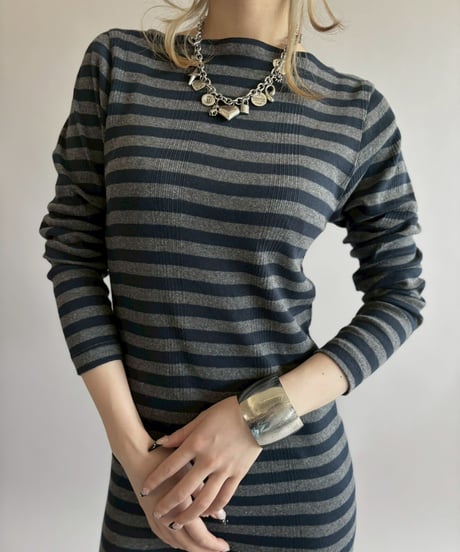 【RE;CIRCLE】 Boarder One-Piece /  260420-016