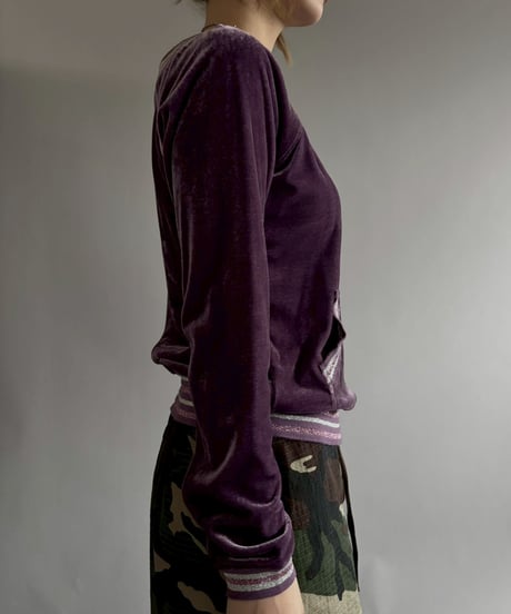 【USED】 Juicy Cuture Velour Top /251206-019