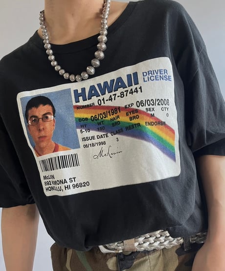 【USED】 Driver License T-Shirt /240824-032