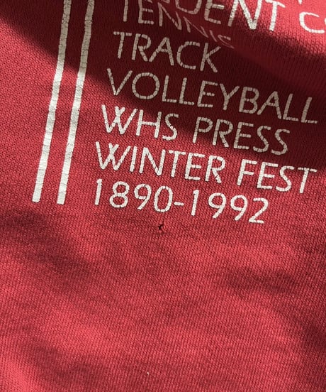 【USED】 Made in USA  JERSEES 90's WHS Sweat Top /250125-003