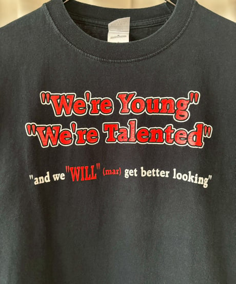 【USED】 Made In USA GILDAN We're Young We're Talented L/S Tee / 260418-006