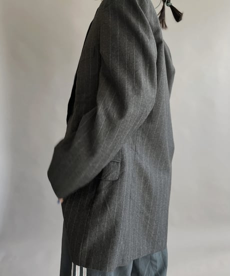 【USED】 Yves Saint Laurent Striped Blazer / 230114-019