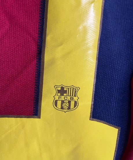 【USED 】Nike FC BARCELONA Soccer Shirt /240603-035