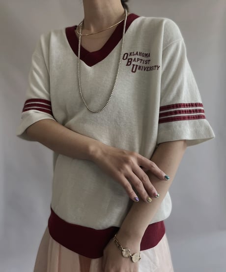 【USED】 S/S Sweat Top/ 230408-007