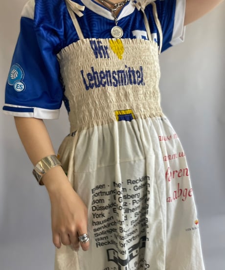 【RE;CIRCLE】RE Eco-Friendly Bag Shirring One-piece / 230525-003