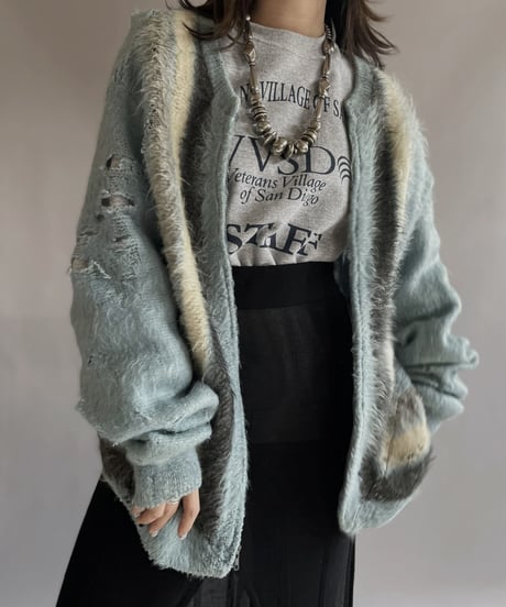 【USED】 Long Sleeved Sweat Shirt 'UUSD' / 230105-011
