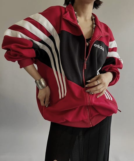 【USED 】80s adidas L/S Jersey Top/240407-020