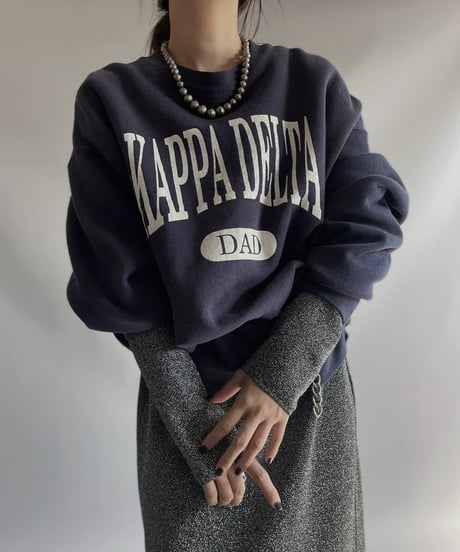 【USED】 Made in USA DELTA KAPPA DELTA Sweat/ 231104-018