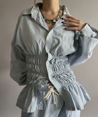 【RE;CIRCLE】 RE Shirring Shirt / 260409-012