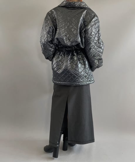 【USED】 Quilting Lame Jacket / 231021-016