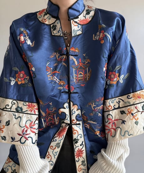 【USED】 Vintage China Shirt/250104-010