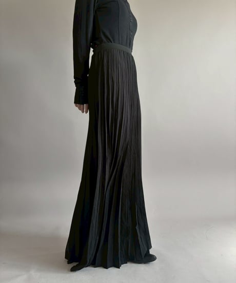 【USED】 Pleats Skirt / 260228-010