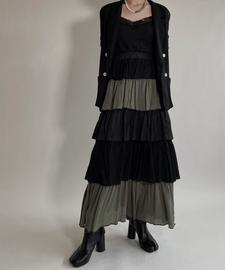 【RE;CIRCLE】 RE Indian Cotton Skirt / 220503-009