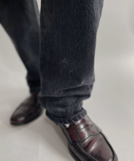 【USED】   Levi's Denim Pants 501 Black / 220416-010