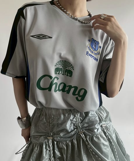 【USED】14~15's UMBRO Everton Soccer Shirt / 250712-007