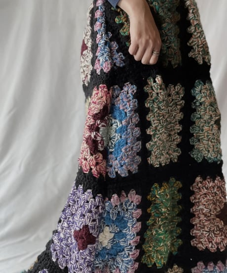 【RE;CIRCLE】 RE Granny Long Skirt⑦/211110-014