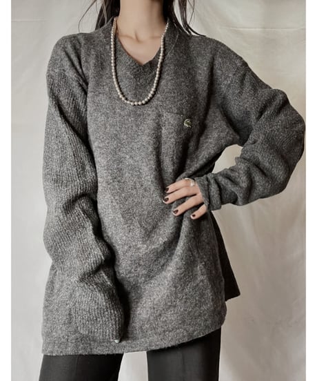 【USED】 LACOSTE Acrylic Knit ⑧ / 220111-019