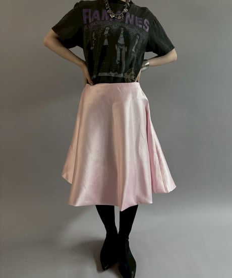 【USED】 Shiny Circular Skirt /260607-021