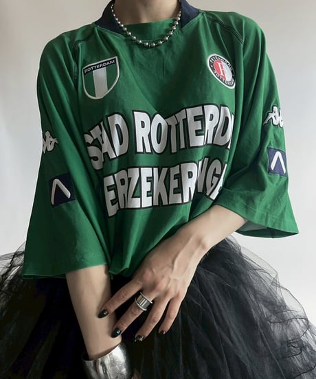 【USED】 01~02's Kappa FEYENOORD Soccer Shirt / 250809-002