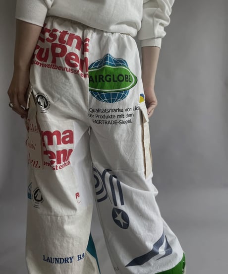 【RE;CIRCLE】RE Eco-Friendly Bag Rraw Cord Pants / 230427-013