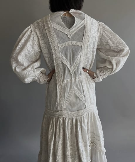 【USED】 Lace Long One-Piece/240127-005