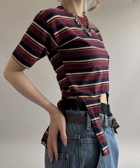 【RE;CIRCLE】 RE Mulch Boarder T-shirt Leotard / 260430-002