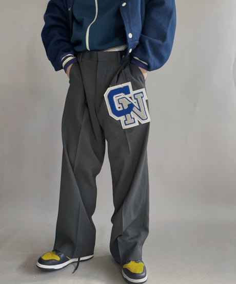 【RE;CIRCLE】 RE Wappen Slacks / 221222-012