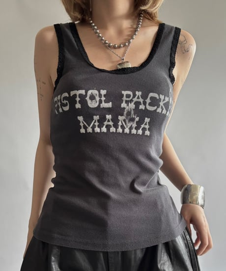 【USED】 PISTOL PACKIN MAMA tank top / 250913-018